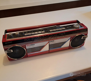 RARO Stereo Sharp WQ-272H Rosso - Vintage
