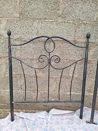 testata letto in ferro battuto