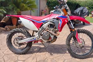 crf 450 ex red moto