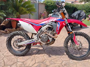 crf 450 rx enduro  red moto