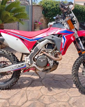 crf 450 ex red moto