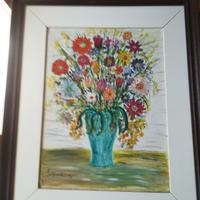 Quadro naif moderno firmato 1978