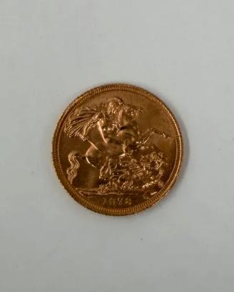 sterlina sterline oro 22 kt