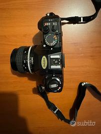 Nikon F-301 analogica come nuova