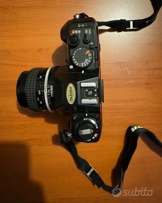 Nikon F-301 analogica come nuova