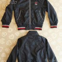 Giacca antivento blu, marca north pole, 5 anni