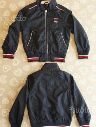 Giacca antivento blu, marca north pole, 5 anni