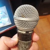 Microfono Shure SM58 + asta