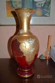 Vaso Murano dorato