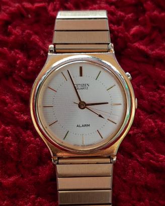 Citizen Quartz Vintage-orologio donna dorato.