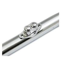 Tasti manubrio mini switch 2 pulsanti cromato harl