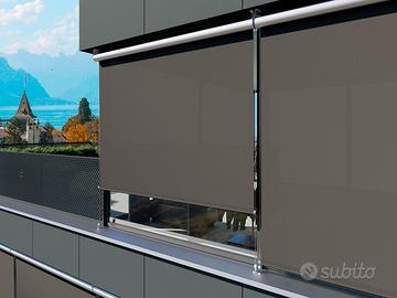 TENDA DA SOLE A CADUTA CON GUDE INOX SCONTO 40%