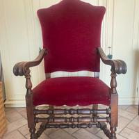 Sedia imbottita classica