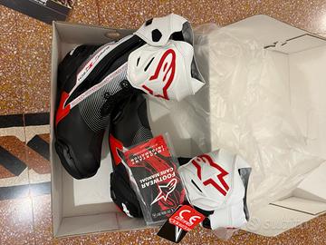 Stivali Alpinestars GP Supetech white tg. 43 nuovi
