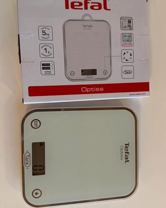 Bilancia cucina Tefal Optiss 5Kg vetro bianco
