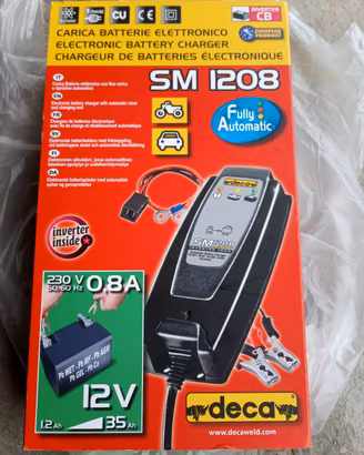 Caricabatterie Deca auto moto 