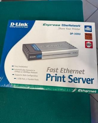 PRINT SERVER DLINK DP-301U