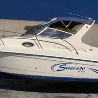 Barca SAVER 690 CABIN + Motore 200