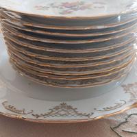 Servizio dolce porcellana "Marque L.T. France"