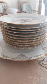 Servizio dolce porcellana "Marque L.T. France"