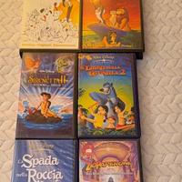 Lotto 8 WHS originali Walt Disney rari Collezione