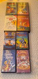 Lotto 8 WHS originali Walt Disney rari Collezione