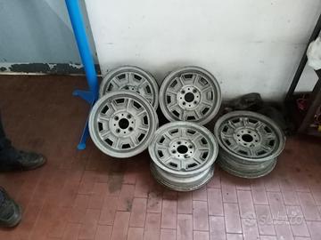 Cerchi in lega fiat cromodora 13 pollici anni 70