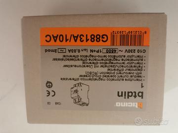 Interruttore bticino modulare magnetotermico