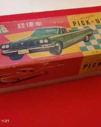 GIOCATTOLO AUTO PICK UP  DI LATTA FRIZIONE VINTAGE
