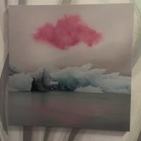 Quadro Paesaggio Design con nuvole Rosa