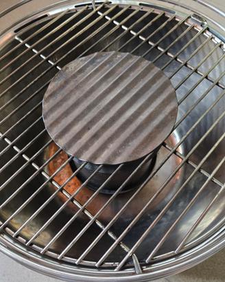 Griglia LotusGrill nera, accensione veloce