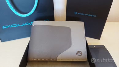 Portafoglio PIQUADRO IN PELLE NUOVO " RFID "