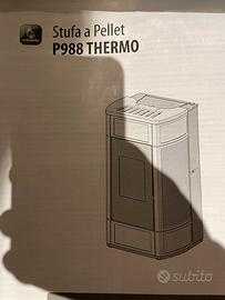 Stufa a pellet Piazzetta P988 THERMO