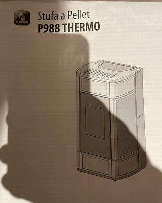 Stufa a pellet Piazzetta P988 THERMO