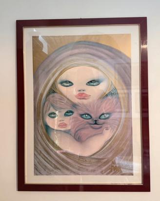 Quadro Novella Parigini serigrafia autentica