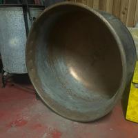 Paiolo Caldaia di rame per caseificio