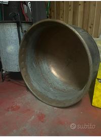 Paiolo Caldaia di rame per caseificio