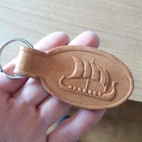 portachiavi con nave tipo quella degli argonauti