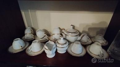 Servizio da caffè in porcellana tedesca Winterling