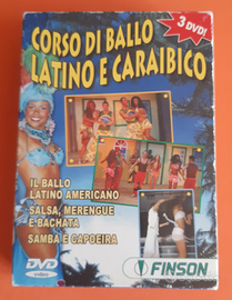 Dvd corso di ballo latino e caraibico