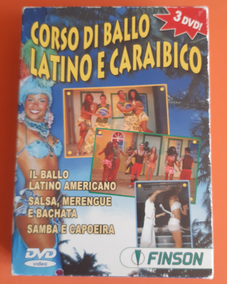 Dvd corso di ballo latino e caraibico