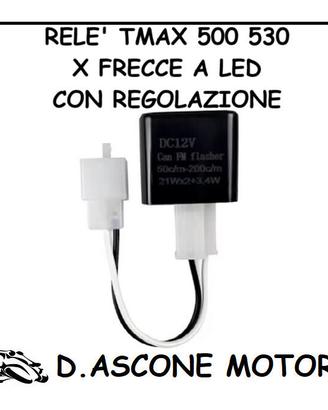 RELE' X FRECCE LED REGOLABILE TMAX 500 530