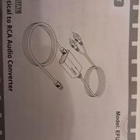 AUTOUTLET 192 hz optical to rca audio converter