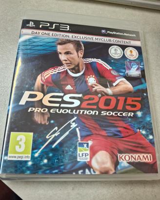 pes 2015 ps3