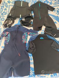 Mute, giubbotto, scarpe Wind surf donna usati