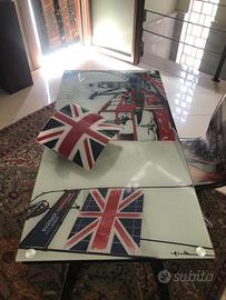 SCRIVANIA VETRO  CAMERA RAGAZZI