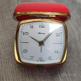 Orologio sveglia da viaggio vintage