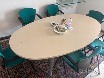 Tavolo ovale ufficio