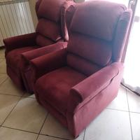Poltrona per anziani seduta assistita