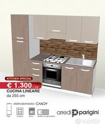 -Cucina moderna lineare